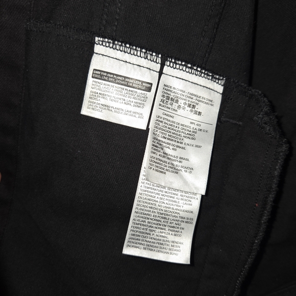Levi's Men's Black Denim Jacket - Picture 3 of 5